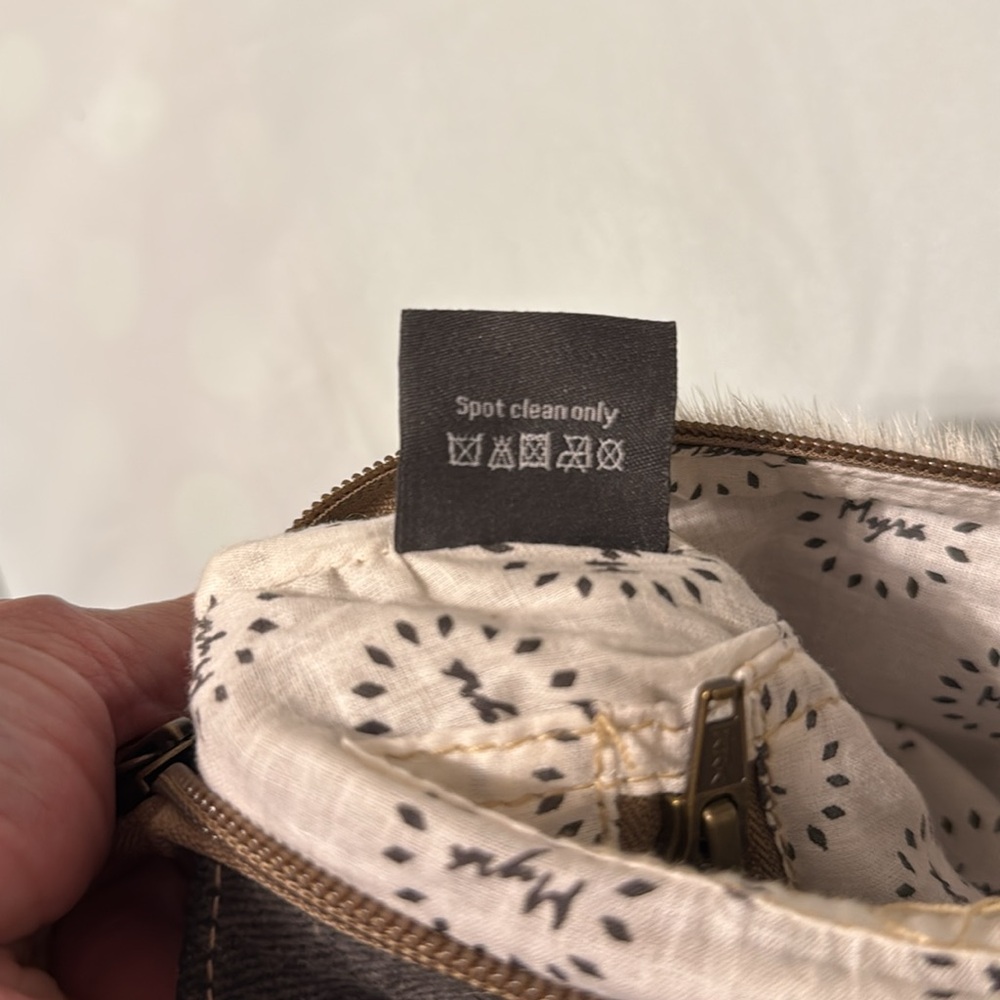 Myra Bag Brown and Black Crossbody Bag - Picture 6 of 11